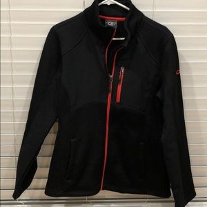 CB ski jacket, black, size Large